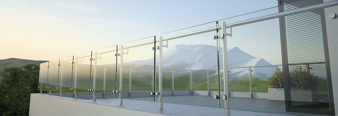 Glas Lehmann GmbH - Dachterrasse, Glasgeländer, Brüstung aus Glas